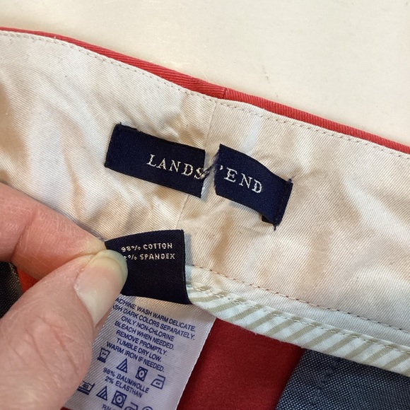 ☀️3/$25☀️ NWOT Lands' End mid-rise capri pants (#18a3) - Picture 3 of 5